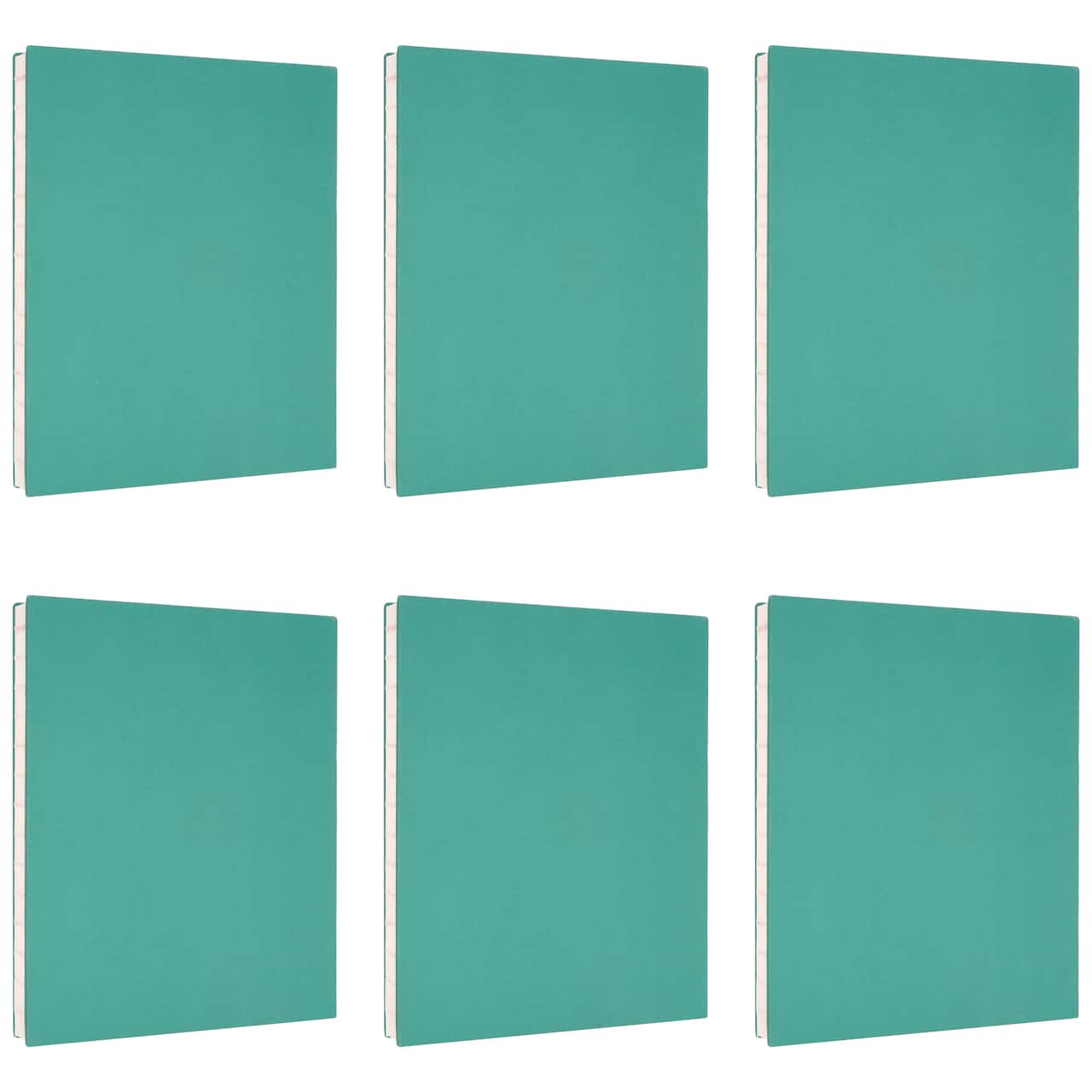 6 Pack: 8.5" x 11" Lay Flat Spineless Hardcover Sketchbook by Artist's Loft™